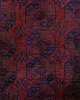 Antique Turkmen rug in a living room setting, pile rug, Turkish rug, vintage rug, portland, rug shop, bright colors, wild shaman, soft rug, bold color, Portland, Oregon, rug store, rug shop, local shop, antique rug