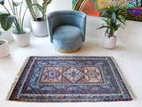 Antique Turkish rug, pile rug, vintage rug, portland, rug shop, bright colors, wild shaman, soft rug, bold color, Portland, Oregon, rug store, rug shop, local shop, antique rug, collection piece, collector rug, handmade rug, wool rug, antique rug, pastel colors, faded colors