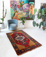 Antique Turkish rug, pile rug, vintage rug, portland, rug shop, bright colors, wild shaman, soft rug, bold color, Portland, Oregon, rug store, rug shop, local shop, antique rug, collection piece, collector rug, handmade rug, wool rug, antique rug, pastel colors, faded colors