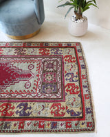 Antique Turkish rug, pile rug, vintage rug, portland, rug shop, bright colors, wild shaman, soft rug, bold color, Portland, Oregon, rug store, rug shop, local shop, antique rug, collection piece, collector rug, handmade rug, wool rug, antique rug, pastel colors, faded colors
