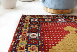 Antique Turkish rug, pile rug, vintage rug, portland, rug shop, bright colors, wild shaman, soft rug, bold color, Portland, Oregon, rug store, rug shop, local shop, antique rug, collection piece, collector rug, handmade rug, wool rug, antique rug, pastel colors, faded colors