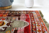 Antique Turkish rug, pile rug, vintage rug, portland, rug shop, bright colors, wild shaman, soft rug, bold color, Portland, Oregon, rug store, rug shop, local shop, antique rug, collection piece, collector rug, handmade rug, wool rug, antique rug, pastel colors, faded colors