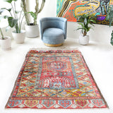 Antique Turkish rug, pile rug, vintage rug, portland, rug shop, bright colors, wild shaman, soft rug, bold color, Portland, Oregon, rug store, rug shop, local shop, antique rug, collection piece, collector rug, handmade rug, wool rug, antique rug, pastel colors, faded colors