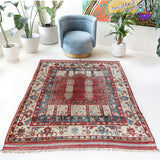 Antique Turkish rug, pile rug, vintage rug, portland, rug shop, bright colors, wild shaman, soft rug, bold color, Portland, Oregon, rug store, rug shop, local shop, antique rug, collection piece, collector rug, handmade rug, wool rug, antique rug, pastel colors, faded colors