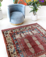 Antique Turkish rug, pile rug, vintage rug, portland, rug shop, bright colors, wild shaman, soft rug, bold color, Portland, Oregon, rug store, rug shop, local shop, antique rug, collection piece, collector rug, handmade rug, wool rug, antique rug, pastel colors, faded colors