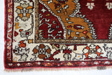 Vintage Turkish rug in a living room setting, Area rug in a living room setting, pile rug, Turkish rug, custom rug, modern rug, portland, rug shop, bright colors, wild shaman, soft rug, bold color, Portland, Oregon, rug store, rug shop, local shop