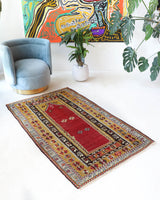 Antique Turkish rug, kilim rug, kilim, vintage rug, portland, rug shop, bright colors, wild shaman, soft rug, bold color, Portland, Oregon, rug store, rug shop, local shop, antique rug, collection piece, collector rug, handmade rug, wool rug, antique rug, pastel colors, faded colors