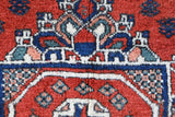 Vintage Turkish rug in a living room setting, pile rug, Turkish rug, vintage rug, portland, rug shop, bright colors, wild shaman, soft rug, bold color, Portland, Oregon, rug store, rug shop, local shop, antique rug