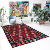 Antique Turkish rug, kilim rug, kilim, vintage rug, portland, rug shop, bright colors, wild shaman, soft rug, bold color, Portland, Oregon, rug store, rug shop, local shop, antique rug, collection piece, collector rug, handmade rug, wool rug, antique rug, pastel colors, faded colors