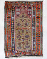 Antique Turkish rug, kilim rug, kilim, vintage rug, portland, rug shop, bright colors, wild shaman, soft rug, bold color, Portland, Oregon, rug store, rug shop, local shop, antique rug, collection piece, collector rug, handmade rug, wool rug, antique rug, pastel colors, faded colors