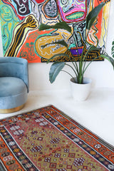 Antique Turkish rug, kilim rug, kilim, vintage rug, portland, rug shop, bright colors, wild shaman, soft rug, bold color, Portland, Oregon, rug store, rug shop, local shop, antique rug, collection piece, collector rug, handmade rug, wool rug, antique rug, pastel colors, faded colors