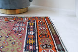 Antique Turkish rug, kilim rug, kilim, vintage rug, portland, rug shop, bright colors, wild shaman, soft rug, bold color, Portland, Oregon, rug store, rug shop, local shop, antique rug, collection piece, collector rug, handmade rug, wool rug, antique rug, pastel colors, faded colors