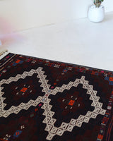 Antique Pergamum Cicim Kilim Rug 4'4"x6'