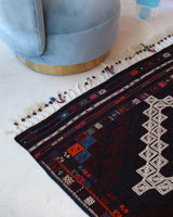 Antique Pergamum Cicim Kilim Rug 4'4"x6'