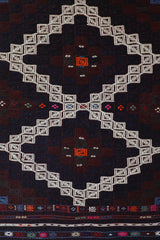 Antique Pergamum Cicim Kilim Rug 4'4"x6'