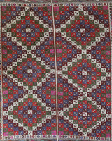 Vintage Pergamum Cicim Kilim Rug 6'9"x9'8"