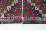 Vintage Pergamum Cicim Kilim Rug 6'9"x9'8"