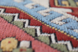 Vintage Turkish rug in living room setting, old rug, antique rug, pastel colors, faded colors, Turkish rug, vintage rug, soft rug, Portland, Oregon, rug store, rug shop, local shop