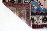 Vintage Turkish rug in a living room setting, pile rug, Turkish rug, vintage rug, portland, rug shop, bright colors, wild shaman, soft rug, bold color, Portland, Oregon, rug store, rug shop, local shop, antique rug