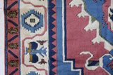Vintage Turkish rug in a living room setting, pile rug, Turkish rug, vintage rug, portland, rug shop, bright colors, wild shaman, soft rug, bold color, Portland, Oregon, rug store, rug shop, local shop, antique rug