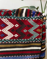 Floor pouf in a living room setting, pillow, turkish pillow, kilim pillow, home decor, decorative pillow, sham, rug pillow,  decor, home decor, pouf, floor cushion, cushion, Portland, rugshop, Oregon, Wild Shaman, ottoman