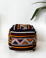 Floor pouf in a living room setting, pillow, turkish pillow, kilim pillow, home decor, decorative pillow, sham, rug pillow,  decor, home decor, pouf, floor cushion, cushion, Portland, rugshop, Oregon, Wild Shaman, ottoman