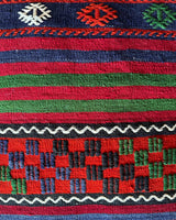 Floor pouf in a living room setting, pillow, turkish pillow, kilim pillow, home decor, decorative pillow, sham, rug pillow,  decor, home decor, pouf, floor cushion, cushion, Portland, rugshop, Oregon, Wild Shaman, ottoman