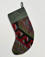 Christmas Stocking, kilim Christmas stocking, gif tables, holiday gift ideas, rug shop, Portland, Oregon, home accessories, kilim accessories, rug accessories,  Christmas gift ideas