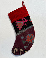 Christmas Stocking, kilim Christmas stocking, gif tables, holiday gift ideas, rug shop, Portland, Oregon, home accessories, kilim accessories, rug accessories,  Christmas gift ideas