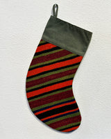 Christmas Stocking, kilim Christmas stocking, gif tables, holiday gift ideas, rug shop, Portland, Oregon, home accessories, kilim accessories, rug accessories,  Christmas gift ideas