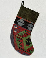 Christmas Stocking, kilim Christmas stocking, gif tables, holiday gift ideas, rug shop, Portland, Oregon, home accessories, kilim accessories, rug accessories,  Christmas gift ideas