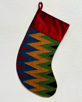 Christmas Stocking, kilim Christmas stocking, gif tables, holiday gift ideas, rug shop, Portland, Oregon, home accessories, kilim accessories, rug accessories,  Christmas gift ideas