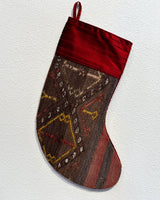 Christmas Stocking, kilim Christmas stocking, gif tables, holiday gift ideas, rug shop, Portland, Oregon, home accessories, kilim accessories, rug accessories,  Christmas gift ideas