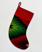 Christmas Stocking, kilim Christmas stocking, gif tables, holiday gift ideas, rug shop, Portland, Oregon, home accessories, kilim accessories, rug accessories,  Christmas gift ideas