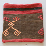 Kilim Pillow 16inx16in