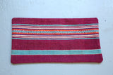 Lumbar Kilim Pillow 12inx24in