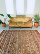 Old Turkish Konya Karapınar Kilim Rug