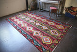 old-ushak-esme-kilim-6ftx107ft