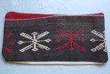 Lumbar Kilim Pillow 12inx24in
