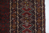 Turkmen rug in a living room setting, pile rug, Turkish rug, vintage rug, portland, rug shop, bright colors, wild shaman, soft rug, bold color, Portland, Oregon, rug store, rug shop, local shop, antique rug