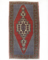 Vintage mini kilim rug in room decor setting, kilim, Turkish rug, vintage rug, portland, rug shop, bright colors, wild shaman, soft rug, bold color, Portland, Oregon, rug store, rug shop, local shop