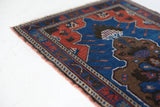 Vintage mini kilim rug in room decor setting, kilim, Turkish rug, vintage rug, portland, rug shop, bright colors, wild shaman, soft rug, bold color, Portland, Oregon, rug store, rug shop, local shop