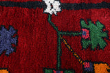 Vintage Turkish rug in a living room setting, pile rug, Turkish rug, vintage rug, portland, rug shop, bright colors, wild shaman, soft rug, bold color, Portland, Oregon, rug store, rug shop, local shop, shag rug, shaggy, plush,tulu rugs