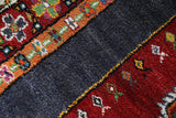 Vintage Turkish rug in a living room setting, pile rug, Turkish rug, vintage rug, portland, rug shop, bright colors, wild shaman, soft rug, bold color, Portland, Oregon, rug store, rug shop, local shop, shag rug, shaggy, plush,tulu rugs