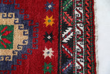 Vintage Turkish rug in a living room setting, pile rug, Turkish rug, vintage rug, portland, rug shop, bright colors, wild shaman, soft rug, bold color, Portland, Oregon, rug store, rug shop, local shop, shag rug, shaggy, plush,tulu rugs