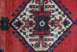 Vintage Turkish rug in a living room setting, pile rug, Turkish rug, vintage rug, portland, rug shop, bright colors, wild shaman, soft rug, bold color, Portland, Oregon, rug store, rug shop, local shop