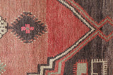 Vintage Turkish rug in living room setting, old rug, antique rug, pastel colors, faded colors, Turkish rug, vintage rug, soft rug, Portland, Oregon, rug store, rug shop, local shop