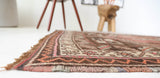Vintage Turkish rug in living room setting, old rug, antique rug, pastel colors, faded colors, Turkish rug, vintage rug, soft rug, Portland, Oregon, rug store, rug shop, local shop