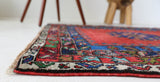 Vintage Turkish rug in a living room setting, pile rug, Turkish rug, vintage rug, portland, rug shop, bright colors, wild shaman, soft rug, bold color, Portland, Oregon, rug store, rug shop, local shop