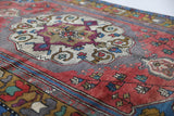 Vintage Turkish rug in living room setting, old rug, antique rug, pastel colors, faded colors, Turkish rug, vintage rug, soft rug, Portland, Oregon, rug store, rug shop, local shop